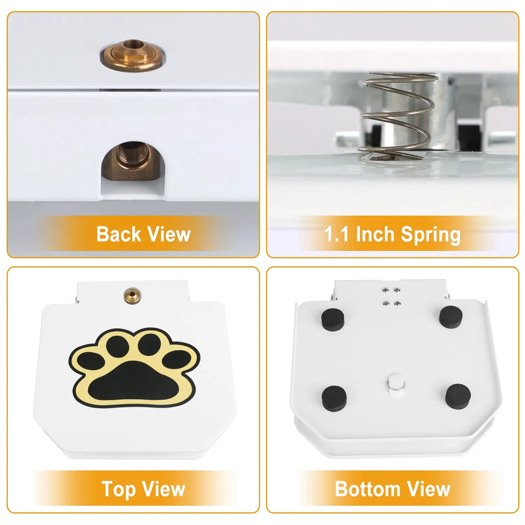 Dog Water Fountain Outdoor No Electricity Step On Activated Pet Sprinkler Paw - Image 4