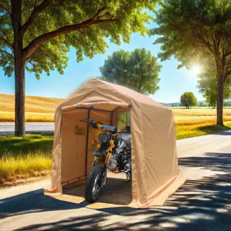 7x12 Portable Outdoor Gazebo Storage Shelter