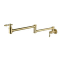 Folding faucet Pot Filler Faucet Wall Mount