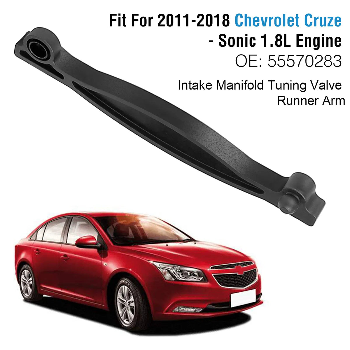 Intake Manifold Tuning Valve Runner Arm Fit For Chevrolet Cruze Sonic 1.8L - Image 2