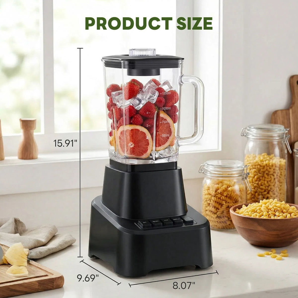 Professional ice cream blender full size household blender equipped with a - Image 3