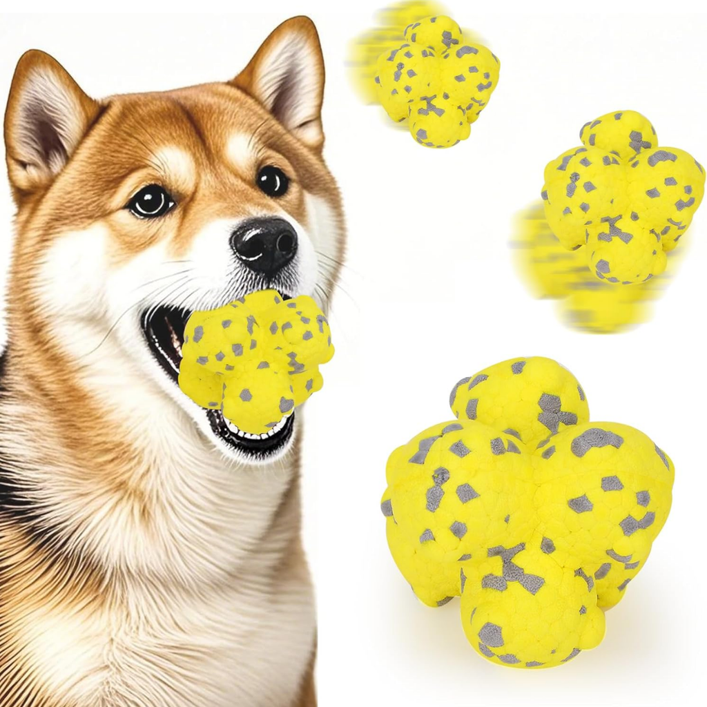 Dog Spike Ball Toy Tough ETPU Interactive Chew Ball For Aggressive Chewers