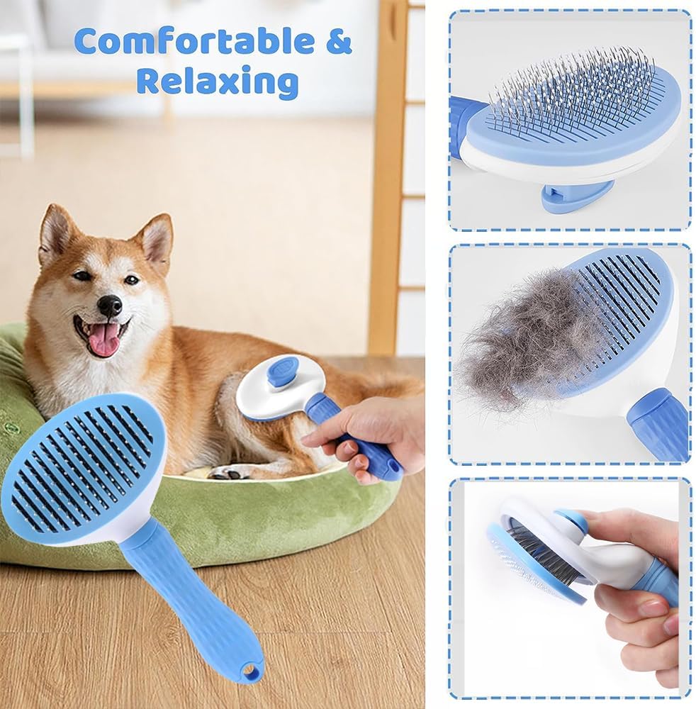 7pcs pet grooming kit self product angle 7