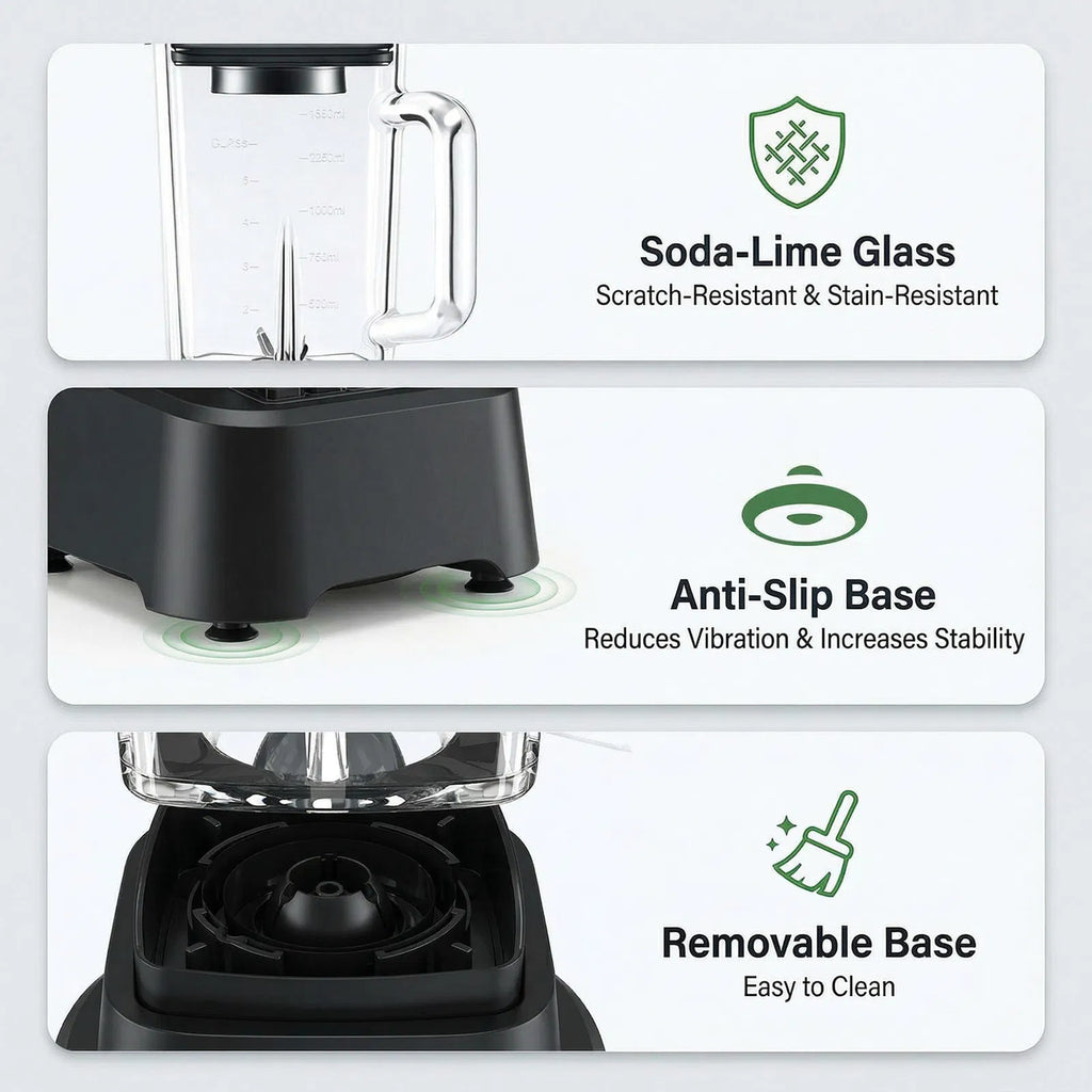Professional ice cream blender full size household blender equipped with a