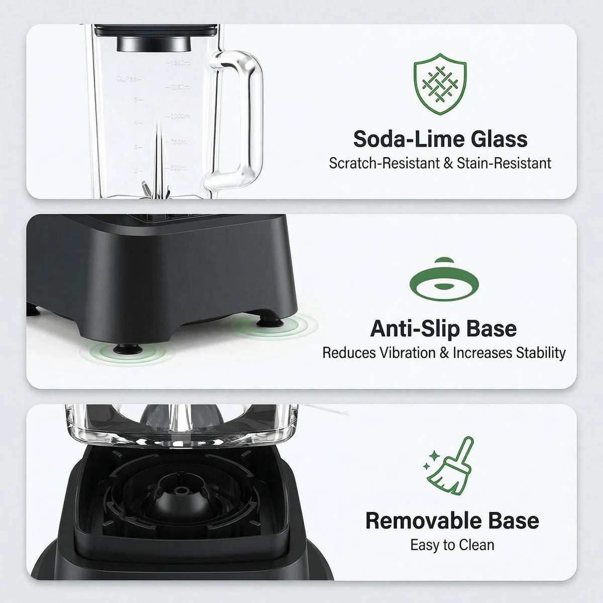 Professional ice cream blender full size household blender equipped with a