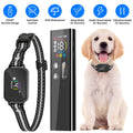 2 in 1 Dog Shock and Bark Collar Dog Training Collar with Remote 1/2/3