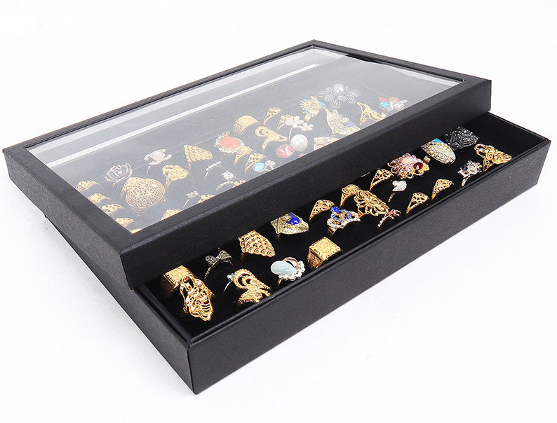 slots jewelry ring display organizer product angle 6
