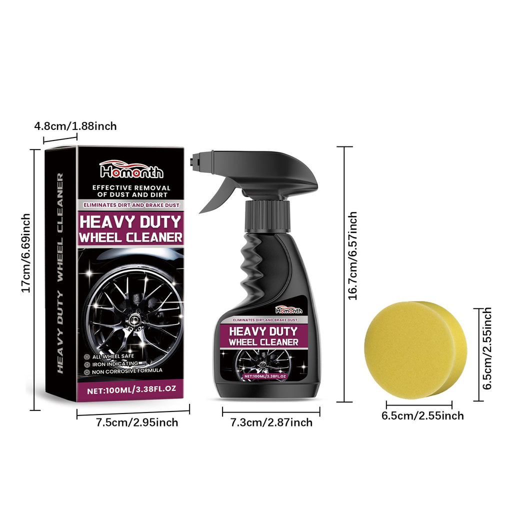 homonth automotive wheel cleaner kit in use lifestyle