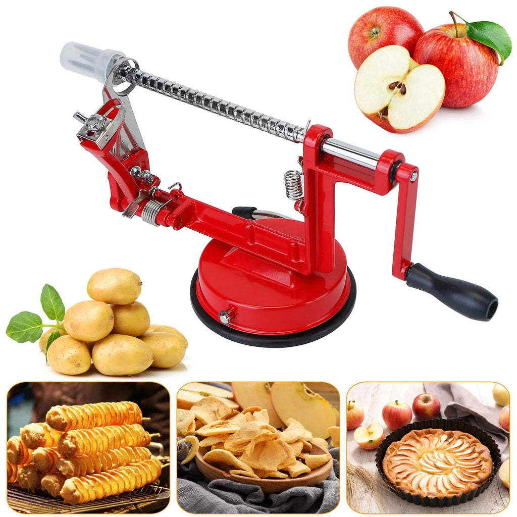 3 in 1 Apple Peeler Slicer Corer with Stainless Steel Blade Zinc Alloy Hand - Image 2