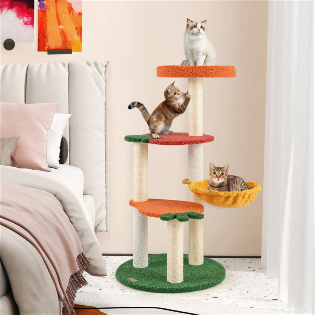 Cat Tree Pet Activity Center Cat Apartment - Image 2