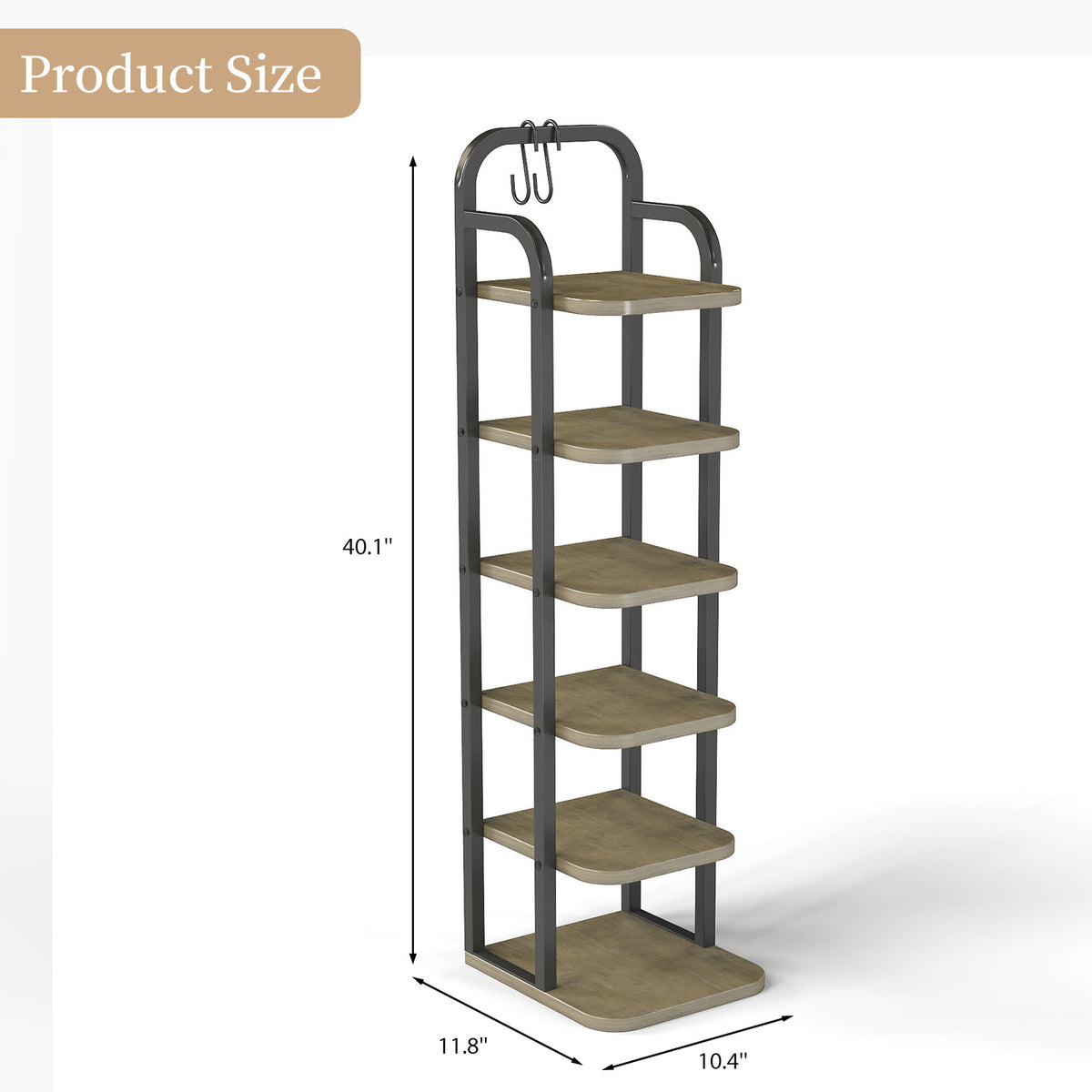 tier vertical shoe rack adjustable in use lifestyle