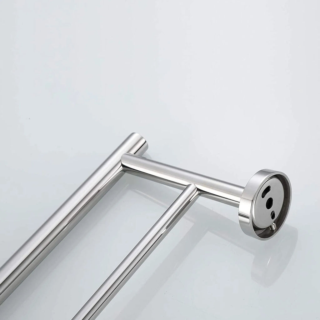 5 Piece Bathroom Towel Rack Set Wall Mount - Image 4