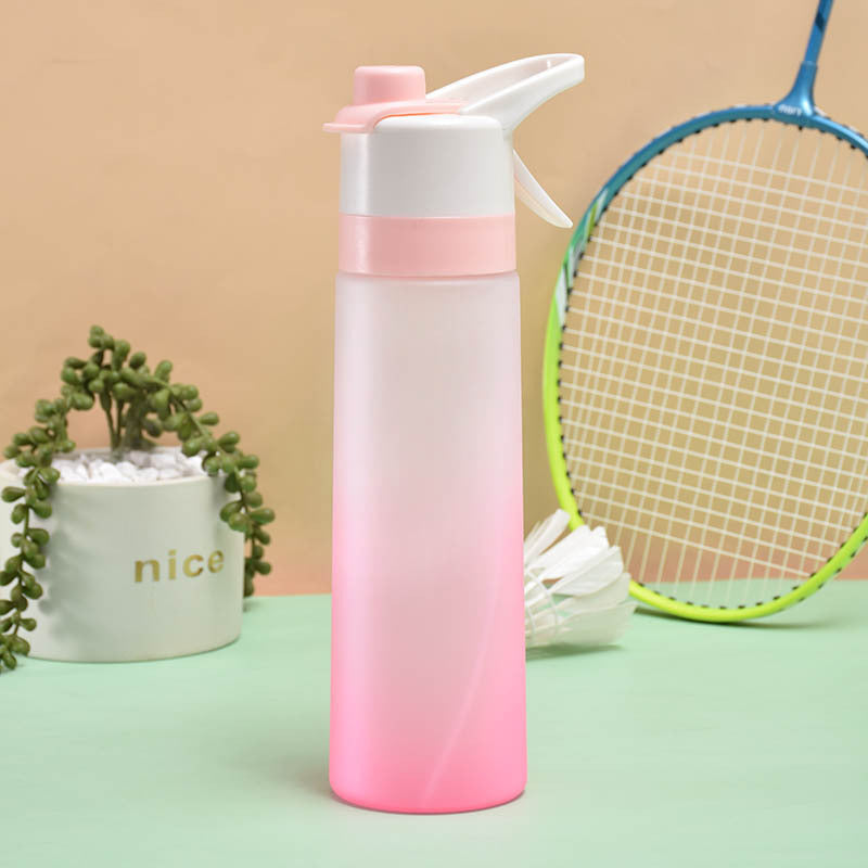 Spray Water Bottle For Girls Outdoor Sport Fitness Water Cup Large Capacity