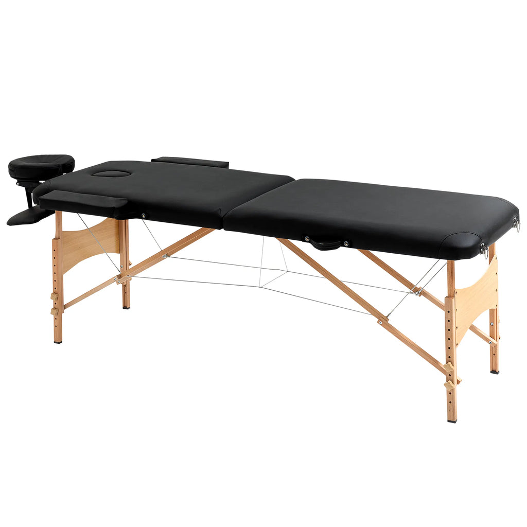 Professional 72" Portable Massage Table Adjustable Height Foldable Facial Spa - Image 5