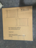 2 Pack 29.5 44.1" Wide Baby Gate for Stairs Dog Gate Indoor for Doorways No