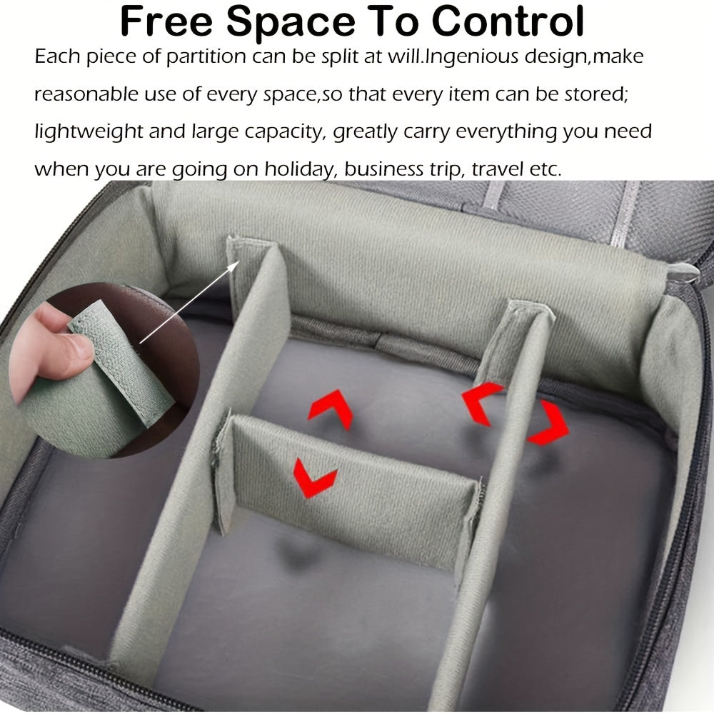 electronics organizer travel cable bag product angle 10