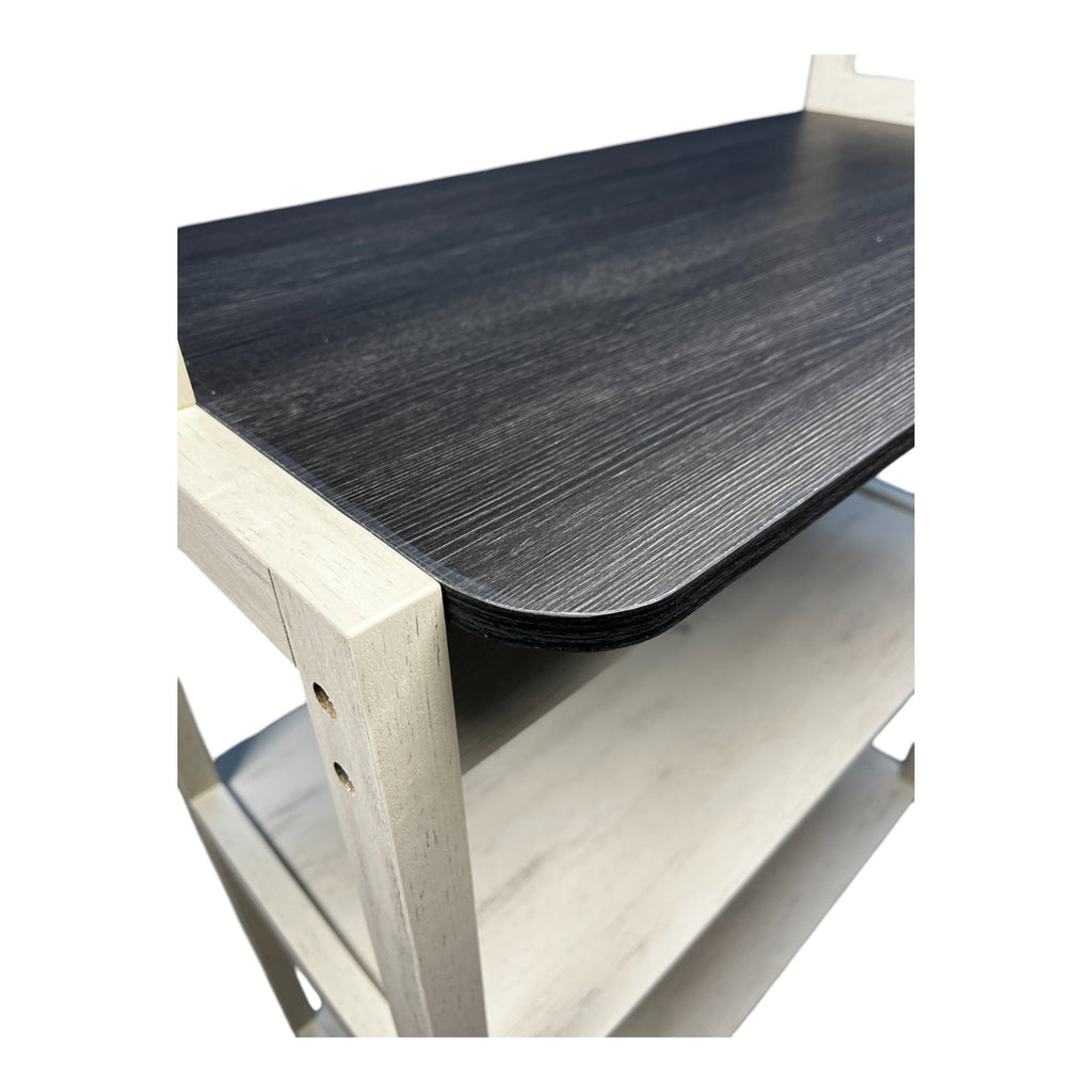 Level Packer Rack For Kitchen Cabinets Coffee Bars Shelves Microwave Racks - Angle and Detail View
