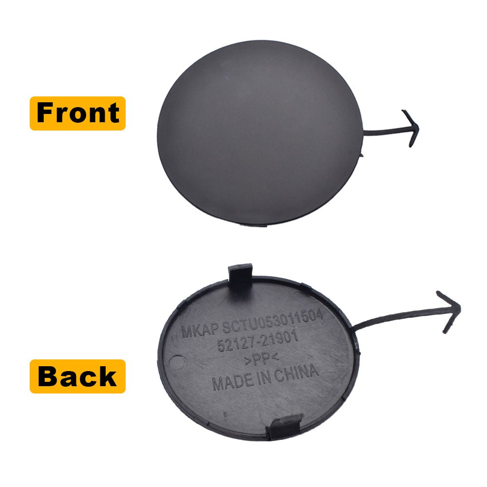 Car Front Bumper Tow Hook Eye Cover Cap For SCION TC 2005 2010 52127 21901 Black