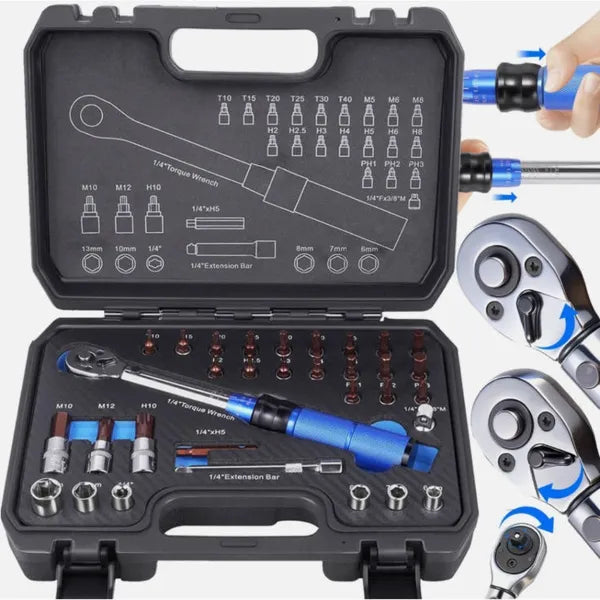 1/4 Inch Industrial grade Torque Wrenchdjustable Torque Accuracy Kilograms Auto - Image 2