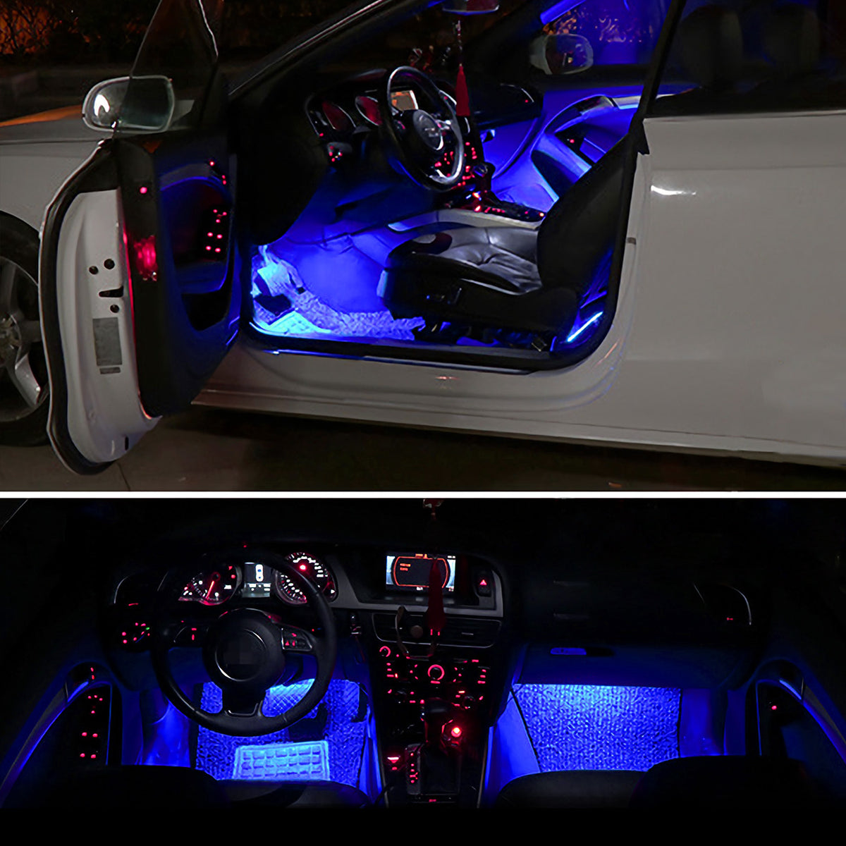 4pcs car interior led atmosphere product angle 6