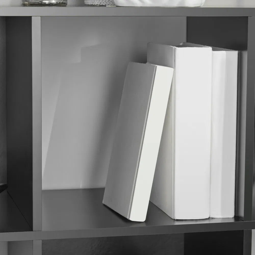 cube storage organizer black fabric dimensions and features