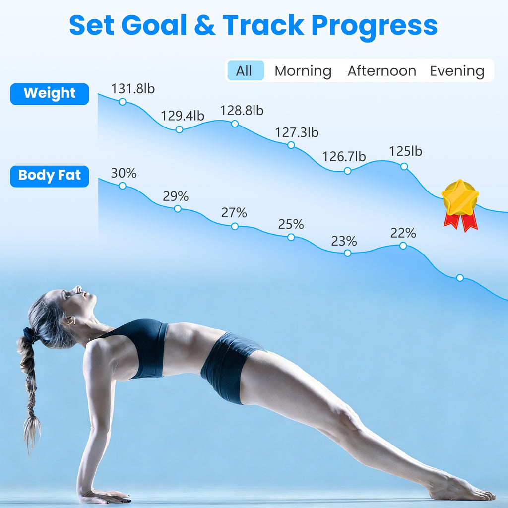 Smart Digital Scale For Body Weight High Accuracy BMI Weight Scale Full Body - Image 2