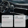Interior Polish With Tools Leather Seat Care Cleaning Restoration Set 100ML