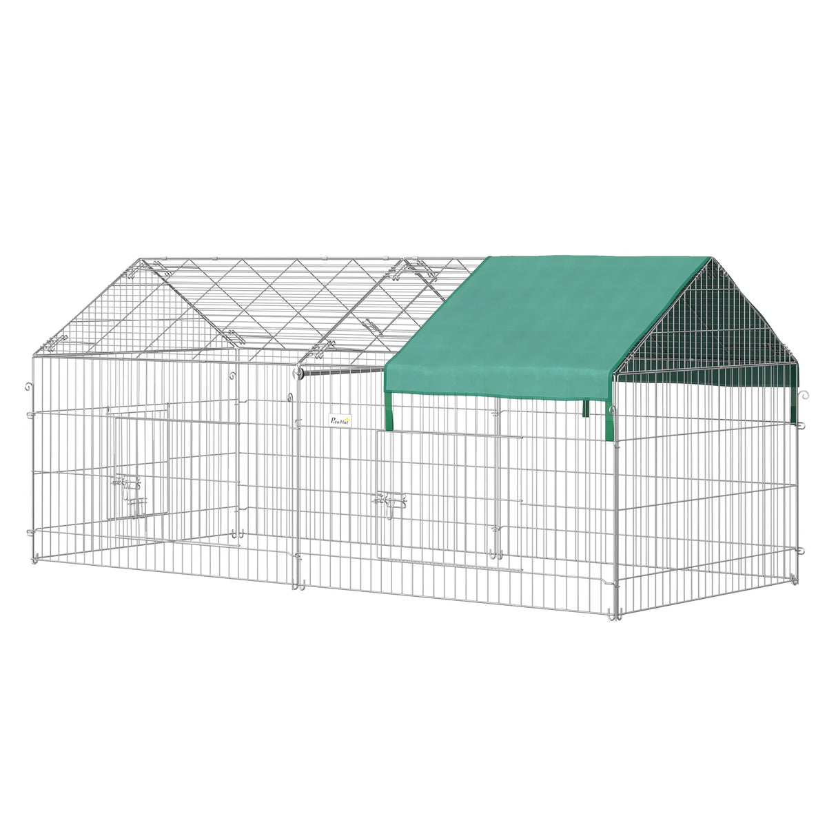 87x41x41 IN Catio Rabbit Guinea Pig Cage Chicken Coop Run Small Animal - Image 2