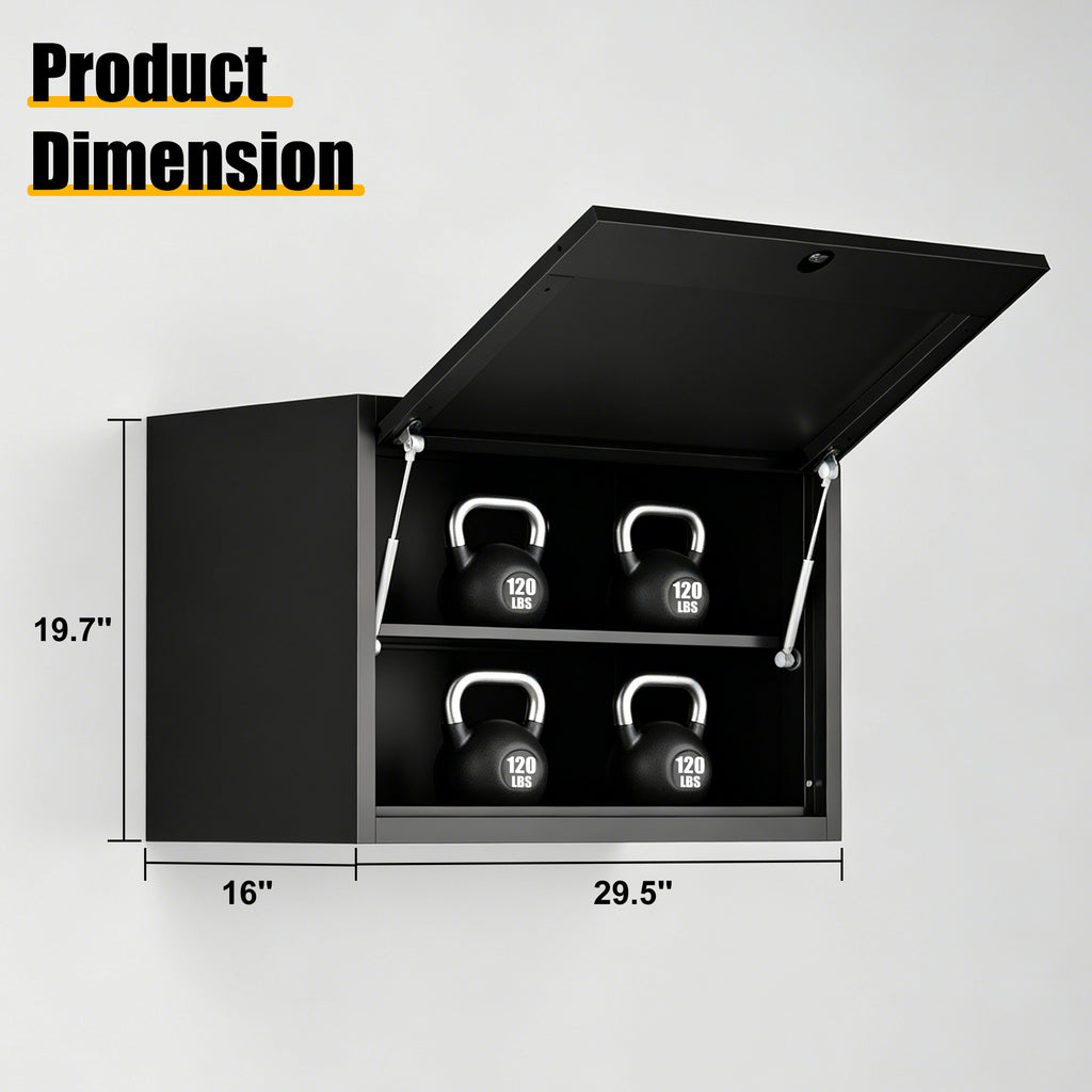 heavy duty metal wall mounted dimensions and features