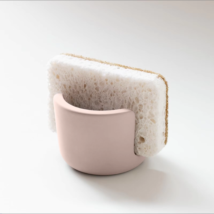 Diatom Mud Sponge Rack Kitchen & Bathroom Sink Caddy For Sponges Scrubbers - Image 5