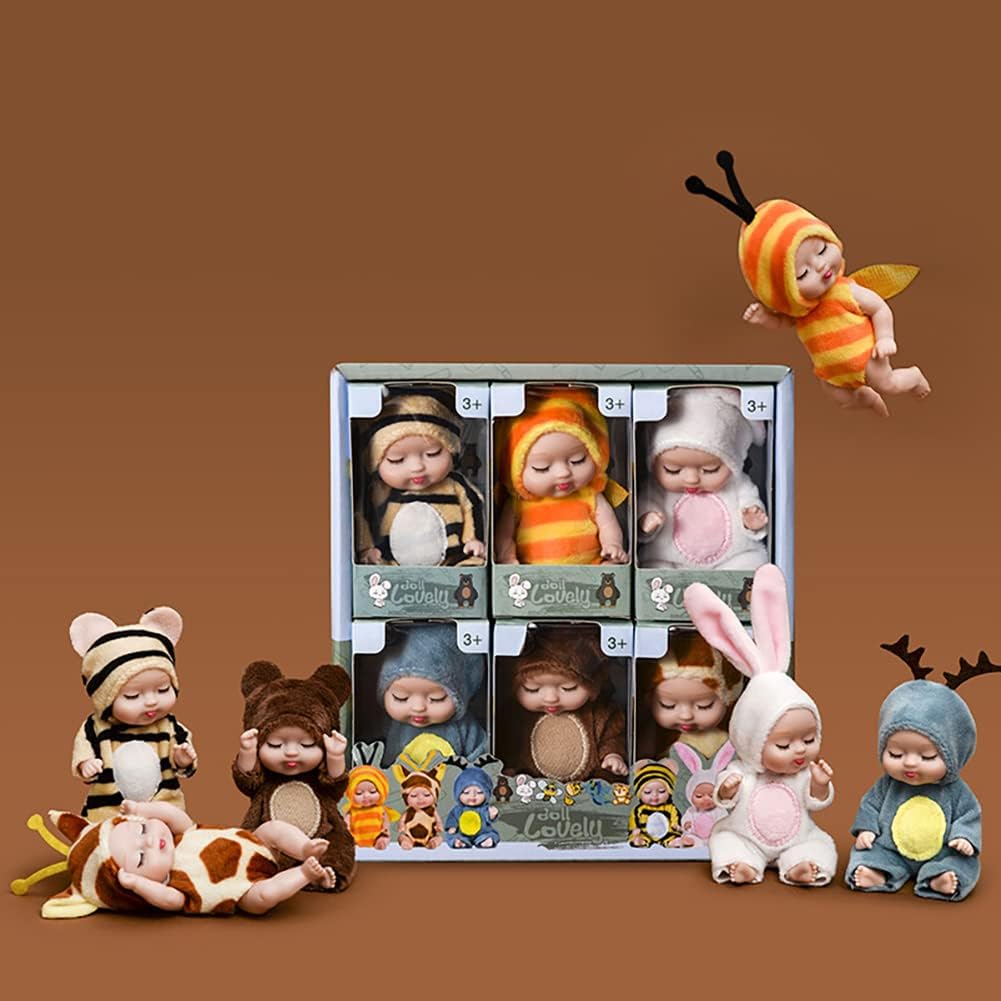 Set Of 6 Princess Dolls In A Gift Box The Perfect Birthday Holiday Christmas - Image 5
