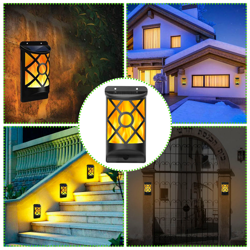 Forbidden To Sell On Walmart 1Pc Flame Solar Lights Outdoor 96 LEDs Waterproof - Image 4