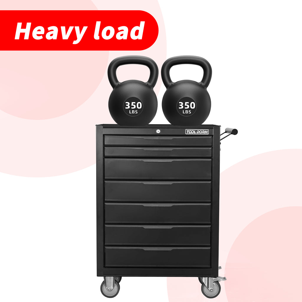 Tool Cabinet Tool Cart 24.2inch With Drawers And Wheels - Image 4