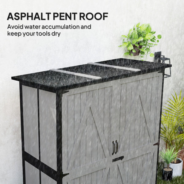 Outdoor Garden Storage Shed Tool House - Image 5