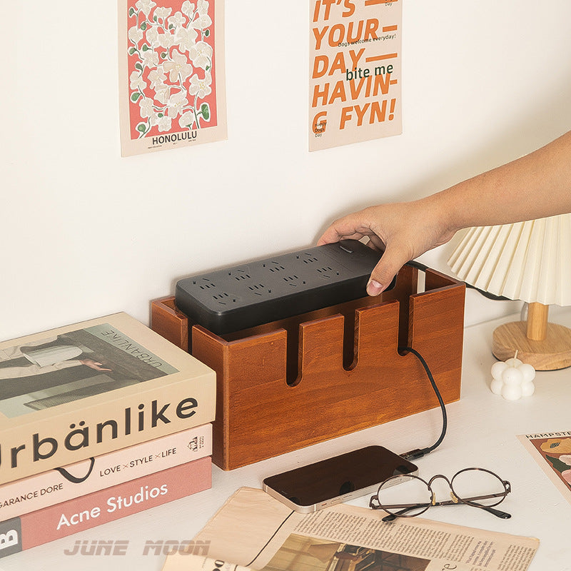 collapsible fabric storage bin cube in use lifestyle
