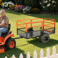 1800-lb steel dump trailer 28 cu ft product detail