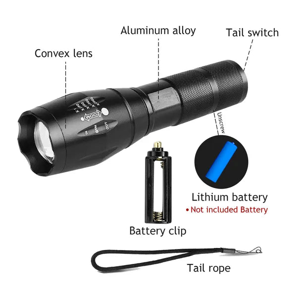 Superhelle UV Taschenlampe Ultraviolett Taschenlampe Schwarzlicht Licht Lampe