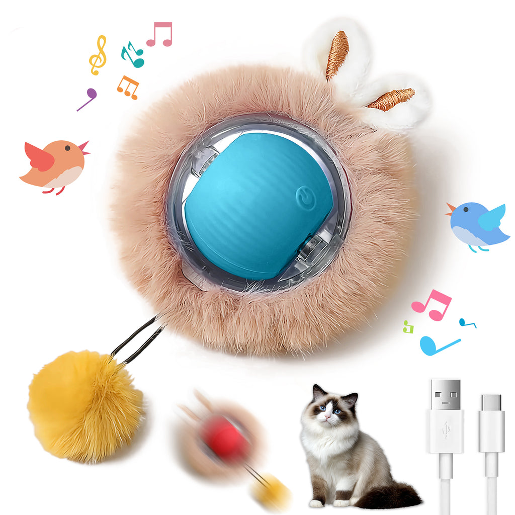 Interactive Toys Ball For Cats Dog Agile Moving Cat Ball Motion Activated - Image 4