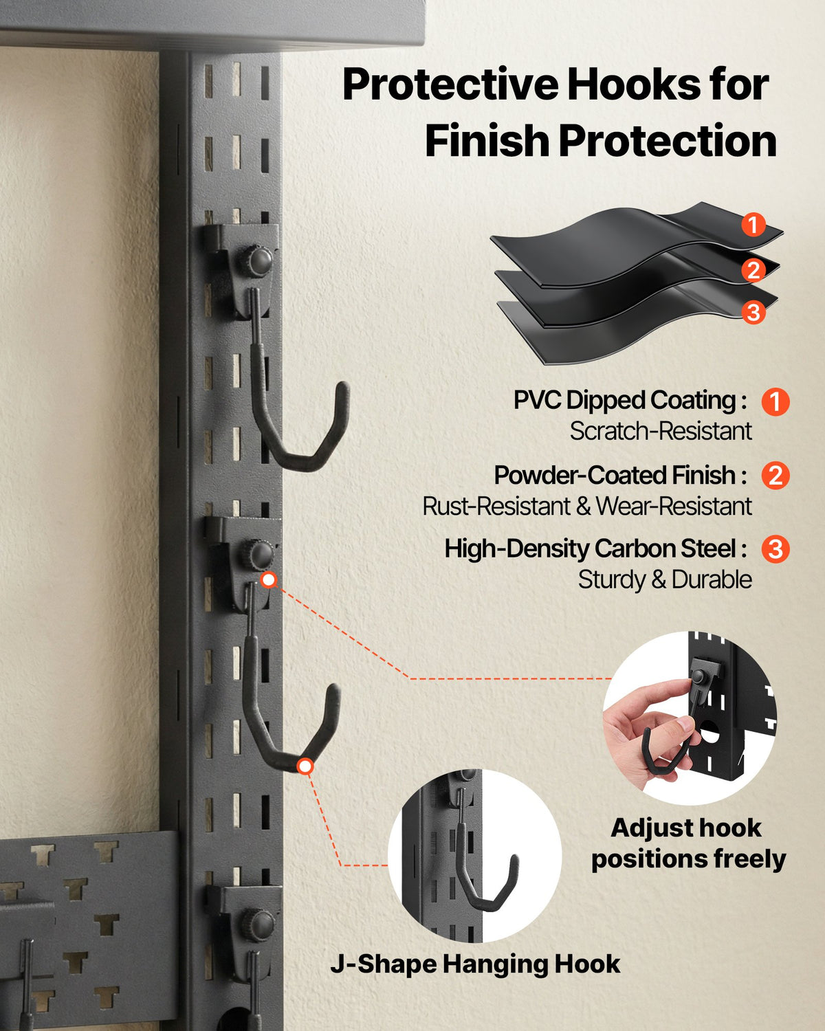 gun rack wall mount heavy in use lifestyle