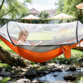 Camping Hammock with Mosquito Net 3 in 1 Portable Hammock Tent with Built In