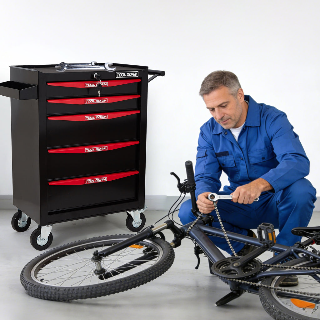 Tool Cabinet 21inch With Wheel And Drawers - Image 3