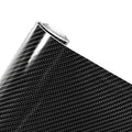 Black 7D Carbon Fiber Car Wrap High Gloss Vinyl Wrap Film Roll Bubble Free Air