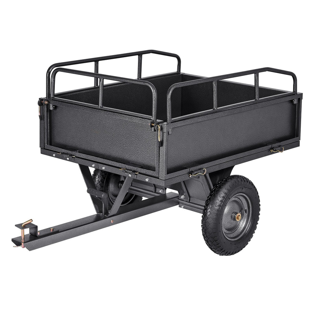 500-lb steel dump cart 10 cu ft product view 1