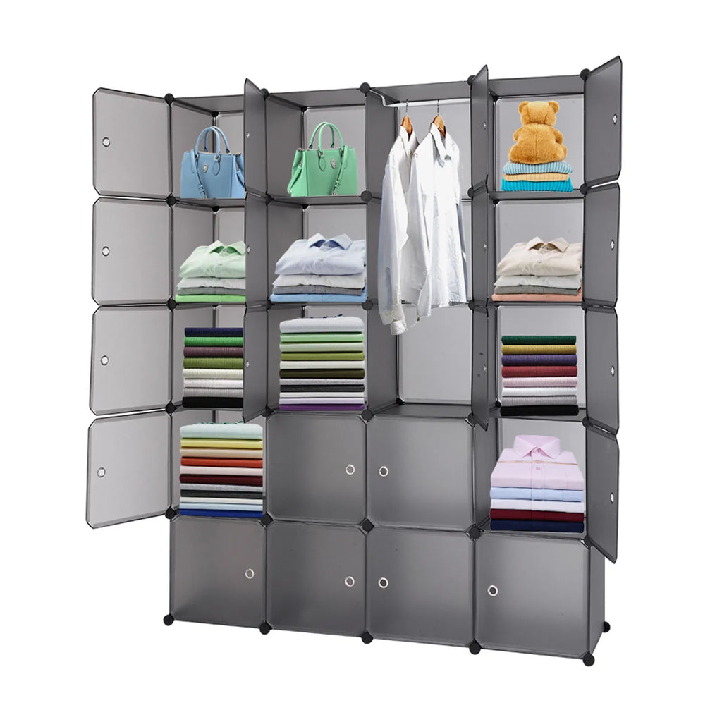 20 cube organizer stackable plastic product angle 10
