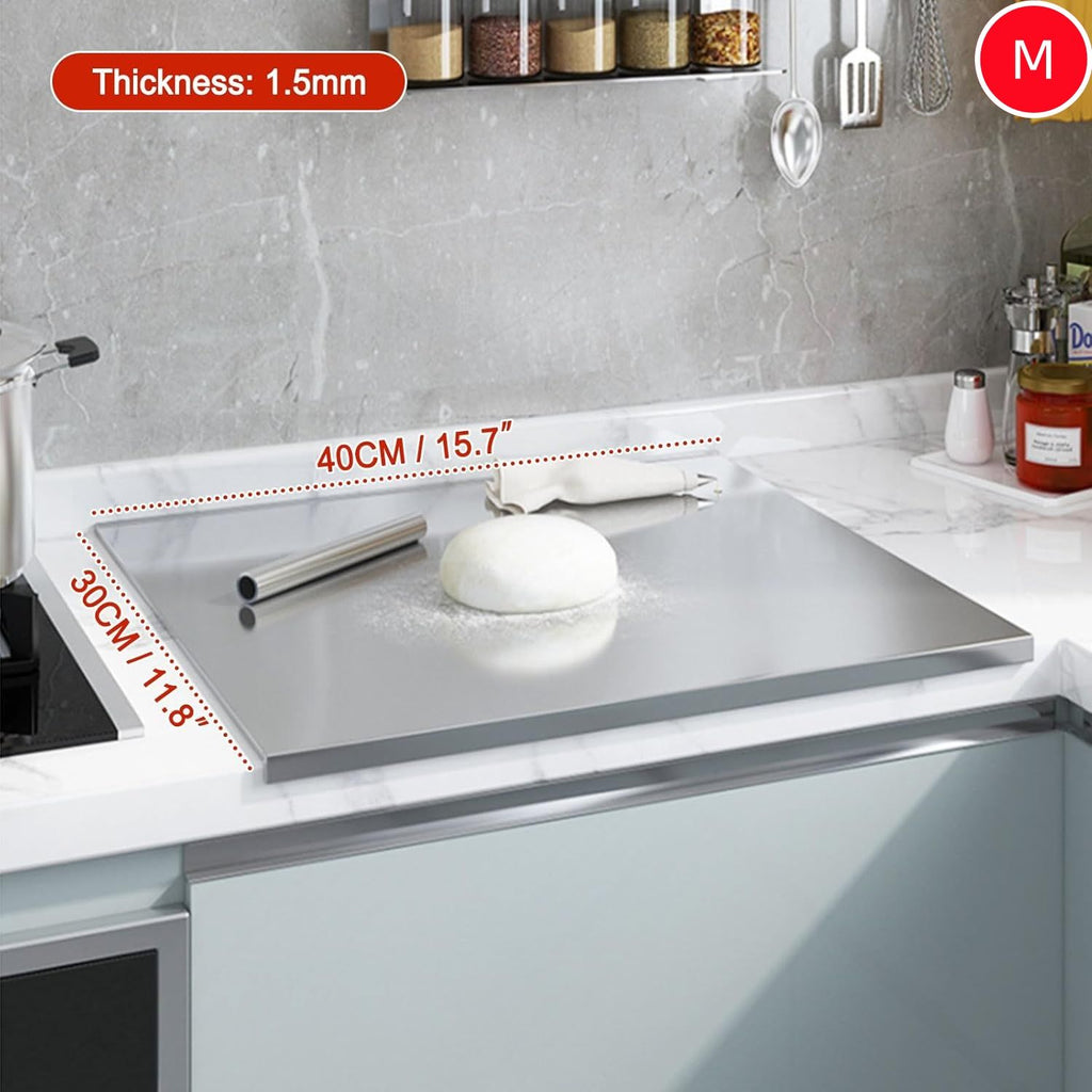 Stainless Steel Cutting Board With Lip For Kitchen Chopping Boards Countertop - Additional View 8