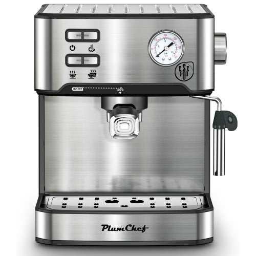 20 Bar Professional Espresso Machine With Milk Frother Single & Double Shot - Image 5