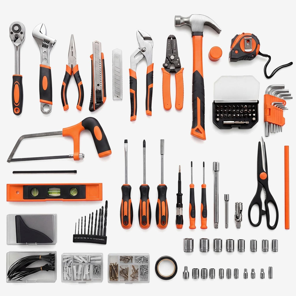 Home And Auto Repair Tool Kit With Drawer Storage Toolbox Complete Tool Set - Image 2