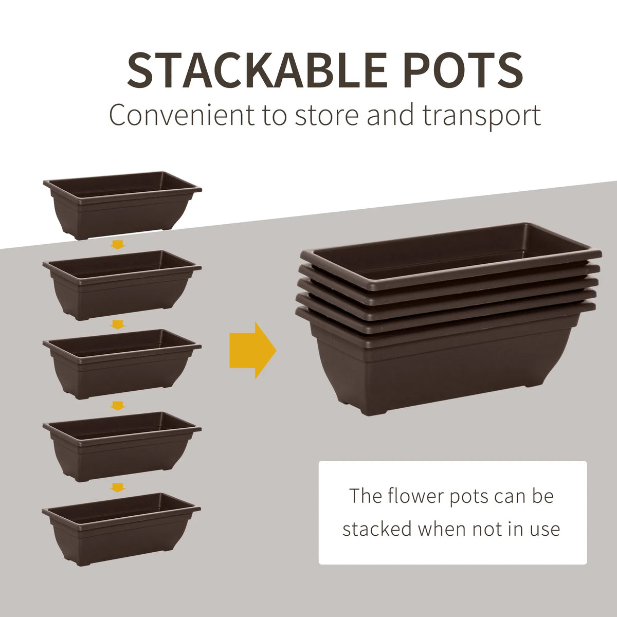 5 Tier Raised Garden Bed with 5 Planter Box Outdoor Plant Stand Grow - Image 3
