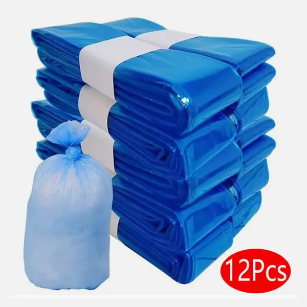 12PCS Blue Vacuum Compression Bag Set Fast Vacuum Compression Space Saving - Image 4