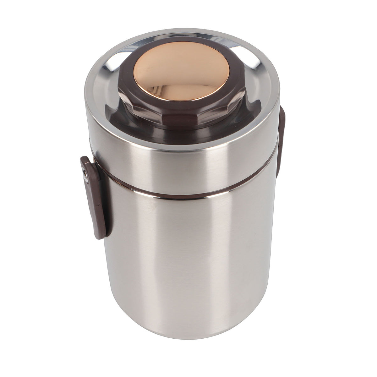 Vacuum Insulated Food Jar 304 Stainless Steel 2000ml 3 Tier Sealed Portable - Image 5